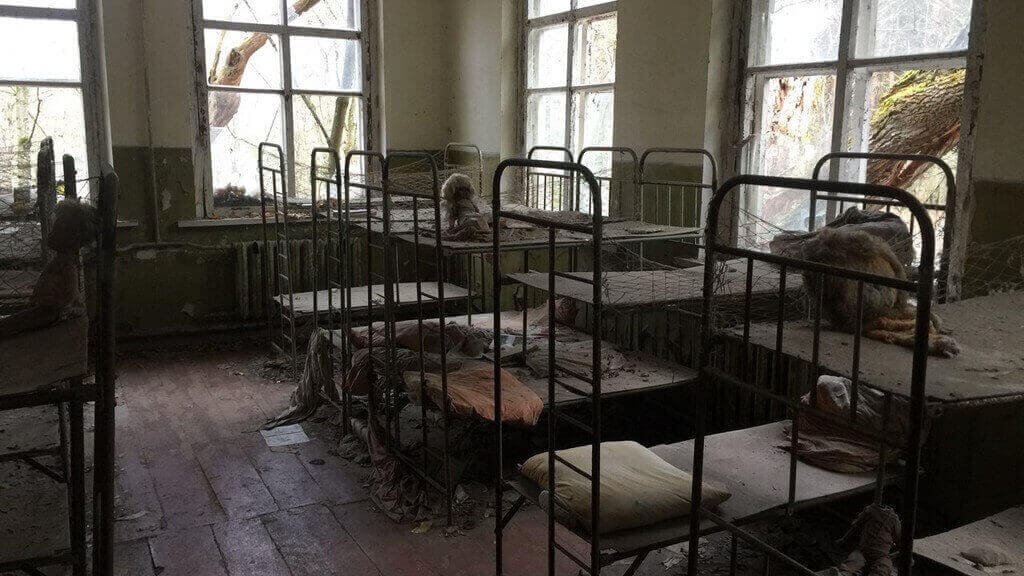 Pochowana wioska Kopachi w Czarnobylu